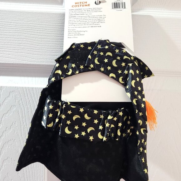 PetSmart, Thrills & Chills, Small Animal Witch Costume *NEW* - Picture 2 of 2